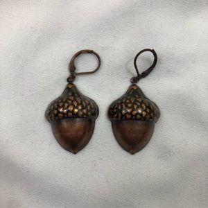 Acorn earrings